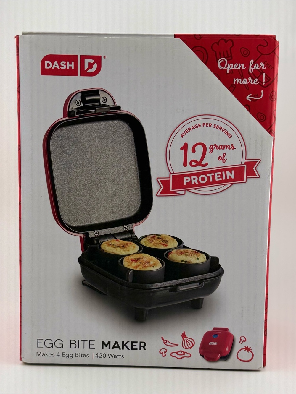 NIB Dash Egg Bite Maker